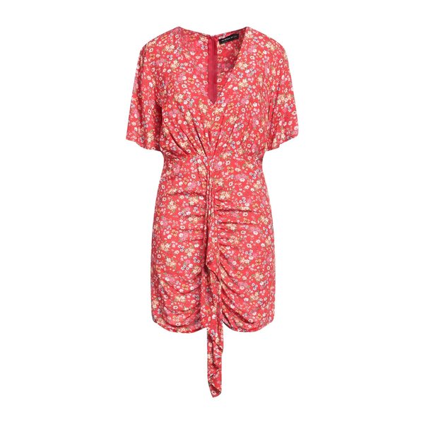 【送料無料】 ヴァネッサ スコット レディース ワンピース トップス Mini dresses Red