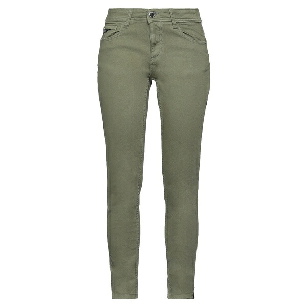 【送料無料】 イエスズィーバイエッセンツァ レディース デニムパンツ ボトムス Jeans Green
