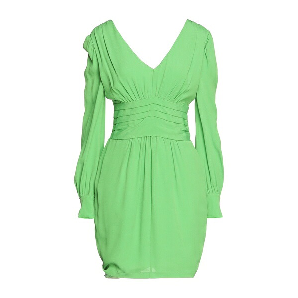 【送料無料】 カーラ ジー レディース ワンピース トップス Mini dresses Green