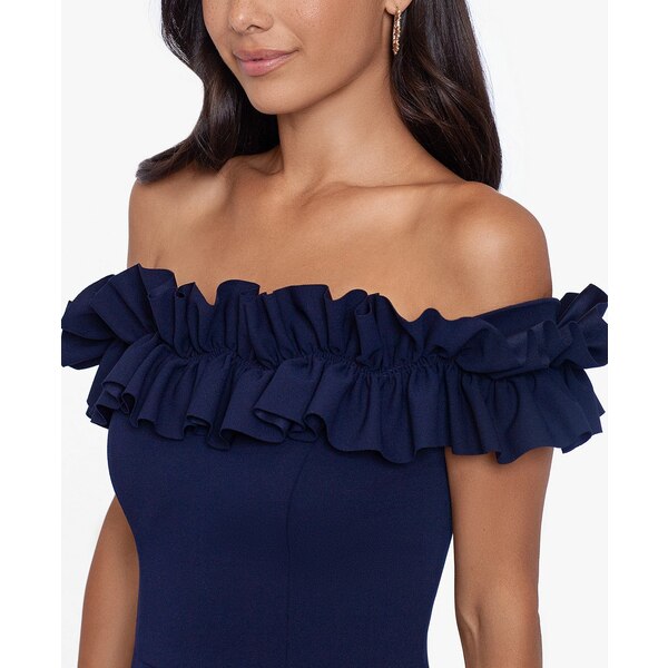 off the shoulder night gown