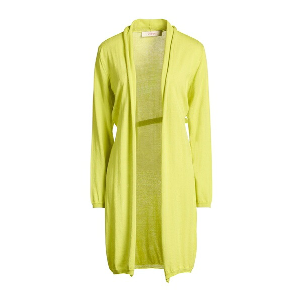 【貨物輸送無料】 ユッカ レディース ジレー アウター Cardigans Green