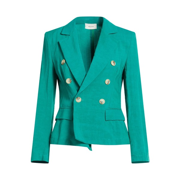 【送料無料】 ヴィコロ レディース ジャケット＆ブルゾン アウター Blazers Green