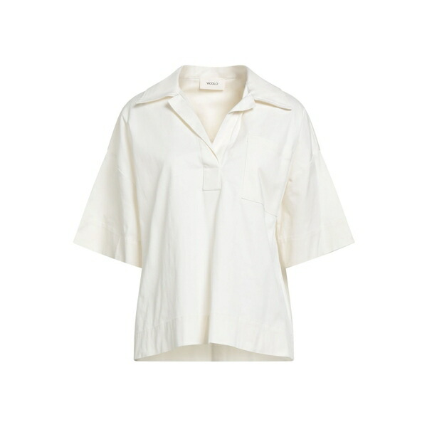 【送料無料】 ヴィコロ レディース Tシャツ トップス Tops White 10,904円