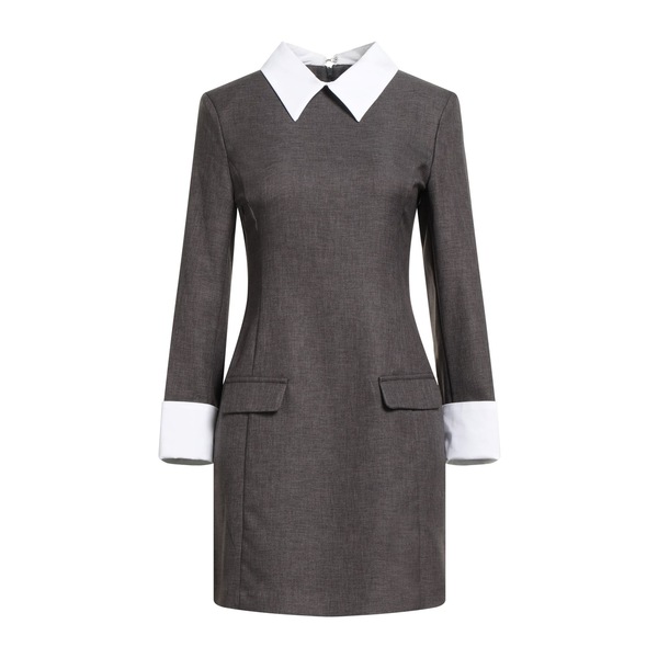 【送料無料】 カオス レディース ワンピース トップス Mini dresses Grey