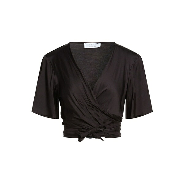 【送料無料】 カオス レディース Tシャツ トップス Tops Black
