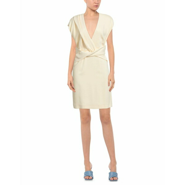アクチュアリー ワンピース トップス レディース Short dresses Ivory