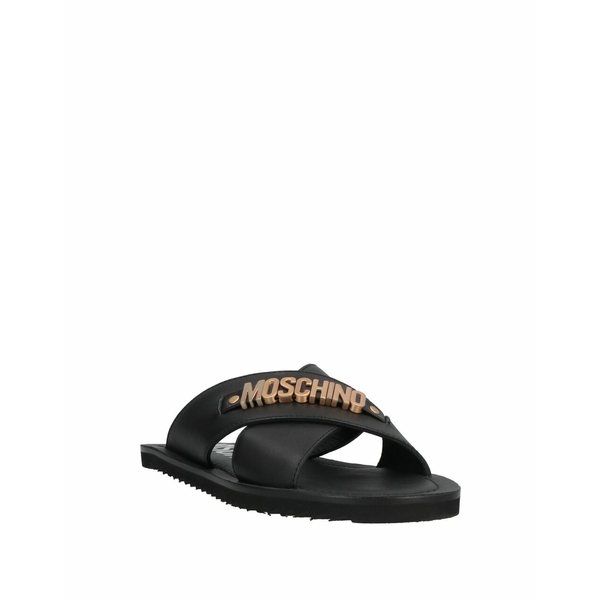 モスキーノ レディース サンダル Black シューズ Sandals レディース靴