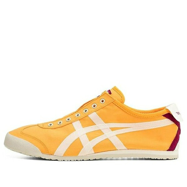Onitsuka Tiger オニツカタイガー メンズ スニーカー  【Onitsuka Tiger Mexico 66 Slip-On  \u0027Citrus Cream\u0027 1183B603-801】  大きさ US_6.5(24.5糎)