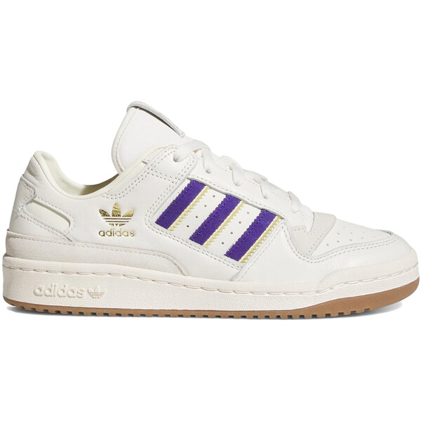 adidas アディダス レディース スニーカー  【adidas Forum Low CL Cloud White Collegiate Purple Cream White (Women\u0027s)】  大いさ US_8(25.0糎) Cloud White/Collegiate Purple/Cream White レディース靴-スニーカー