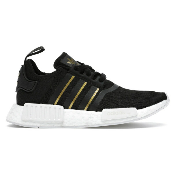 adidas アディダス レディース スニーカー  【adidas NMD_R1 Core Black (Women\u0027s)】  大いさ US_6.5(23.5珊) Core Black/ Gold Metallic/ Crystal White スニーカー-レディース靴-靴
