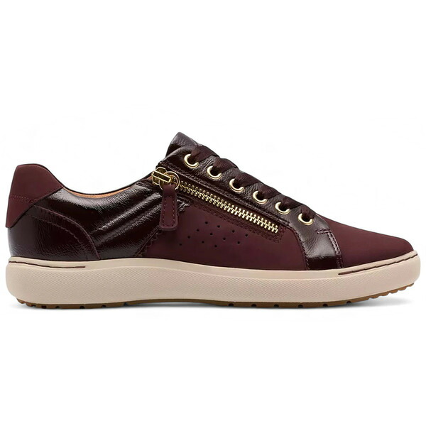Clarks クラークス レディース スニーカー  【Clarks Nalle Zen Merlot Combination (Women)】  サイズ US_8(25.0cm) Merlot Combination