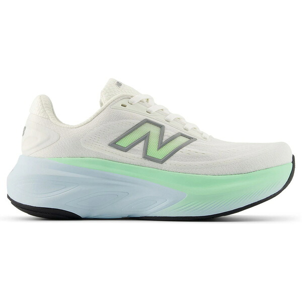 New Balance ニュー平衡にする レディース スニーカー  【New Balance Fresh Foam More v6 Sea Salt Lab Green Frosted Glass (Women\u0027s)】  大いさ US_9.5(26.5珊) Sea Salt/Lab Green/Frosted Glass レディース靴-靴