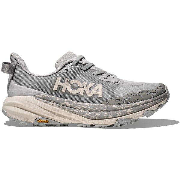 Hoka One One ホカオネオネ レディース スニーカー  【Hoka One One Speedgoat 6 Cosmic Grey Alabaster (Women)】  サイズ US_W_11 Cosmic Grey/Alabaster