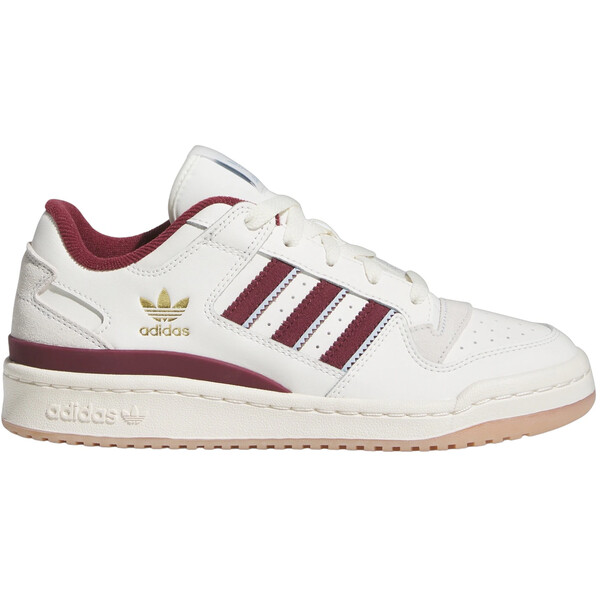 adidas アディダス レディース スニーカー  【adidas Forum Low CL Cloud White Shadow Red Cream White (Women)】  サイズ US_8.5(25.5cm) Cloud White/Shadow Red/Cream White