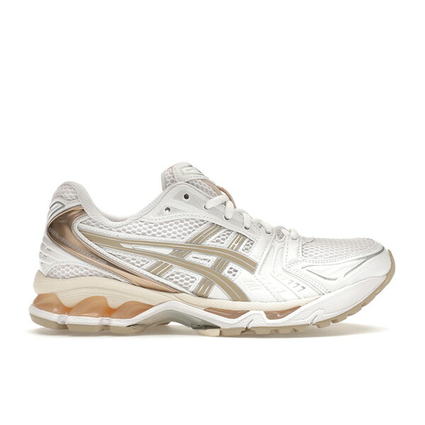 ASICS アシックス レディース スニーカー  【ASICS Gel-Kayano 14 White Simply Taupe (Women\u0027s)】  大いさ US_6(23.0珊) White/Simply Taupe レディース靴-スニーカー