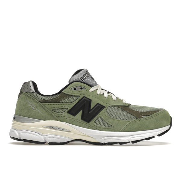 New Balance ニューバランス メンズ スニーカー 【New Balance 990v3 MiUSA JJJJound Olive】 サイズ US_7.5(25.5cm) Olive Green/Grey/White