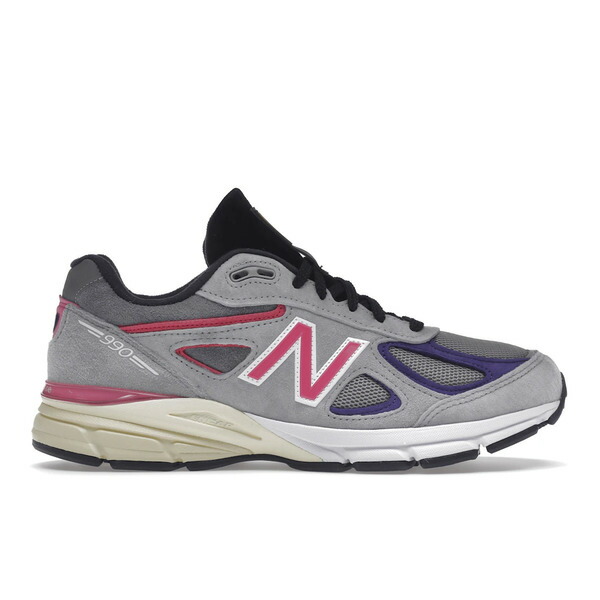 New Balance ニューバランス メンズ スニーカー 【New Balance 990v4 Kith United Arrows & Sons (with Socks)】 サイズ US_10(28.0cm) Grey/Purple/Pink/Black 60,940円