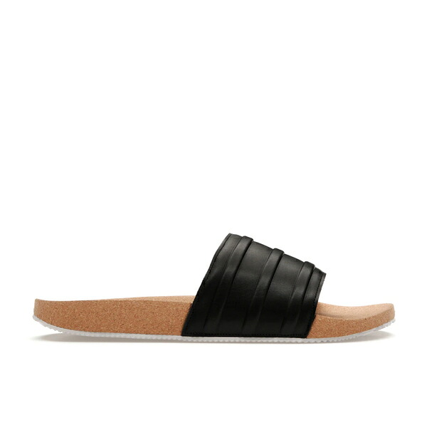 adidas アディダス メンズ スニーカー  【adidas Adilette Premium Black Cork】  大きさ US_6(24.0糎) Black/Brown/White
