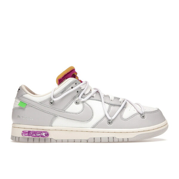 Nike ナイキ メンズ スニーカー  【Nike Dunk Low Off-White Lot 3】  大いさ US_M_14 Sail/Neutral Grey-White スニーカー-メンズ靴