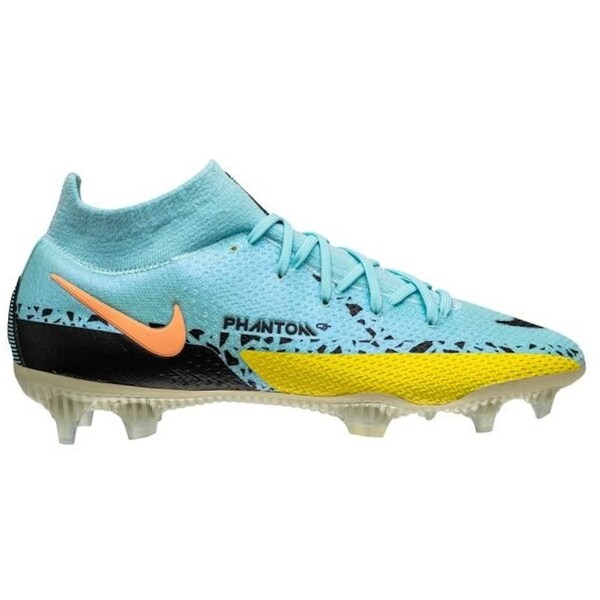 Nike ナイキ メンズ スニーカー  【Nike Phantom GT2 Elite DF FG Lucent Pack】  大いさ US_8.5(26.5糎) Glacier Ice/Yellow Strike/Sunset Glow/Black メンズ靴-靴