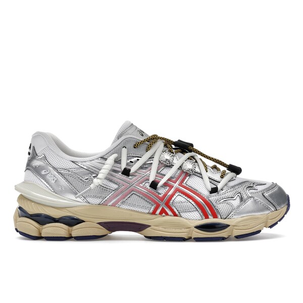 ASICS アシックス メンズ スニーカー  【ASICS Gel-Cumulus 16 TOGA White Red Pure Silver】  大きさ US_10(28.0糎) White/Red/Pure Silver