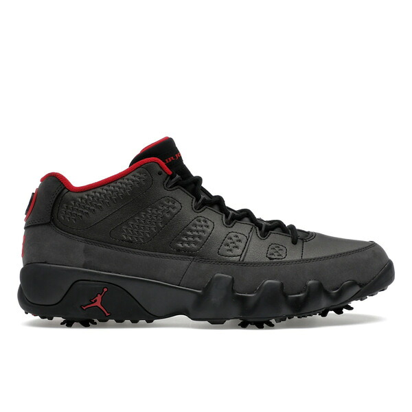 Jordan ジョーダン メンズ スニーカー  【Jordan 9 Retro Low Golf Charcoal】  大きさ US_10(28.0糎) Black/Dark Charcoal/True Red