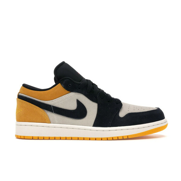 Jordan ジョーダン メンズ スニーカー 【Jordan 1 Low Sail University Gold Black】 サイズ US_12.5(30.5cm) Sail/Gym Red-University Gold-Black|asty