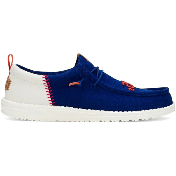 Hey Dude ヘイデュード メンズ スニーカー 【Hey Dude Wally Funk MLB Houston Astros】 サイズ US_12(30.0cm) Navy/White画像
