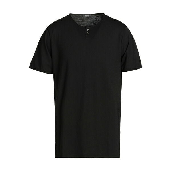 【送料無料】 ロッソピューロ メンズ Tシャツ トップス T-shirts Black