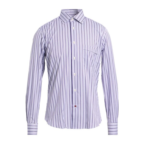【送料無料】 クレル メンズ シャツ トップス Shirts Purple