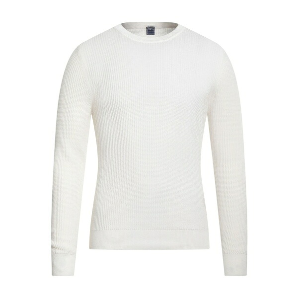 【送料無料】 フェデーリ メンズ ニット&セーター アウター Sweaters White