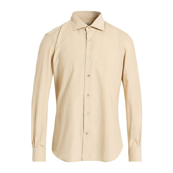 【送料無料】 マッザレッリ メンズ シャツ トップス Shirts Beige｜asty