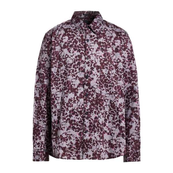 【送料無料】 ゲス メンズ シャツ トップス Shirts Red