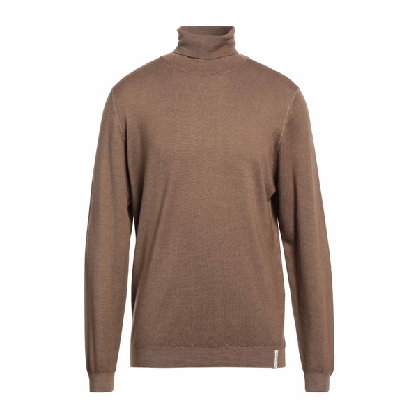 【貨物輸送無料】 ブルックス活動の領域 メンズ 編み物\u0026スウェーター アウター Turtlenecks Brown