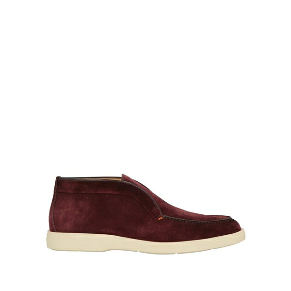 【貨物輸送無料】 サントーニ メンズ ブーツ シューズ Ankle boots Red