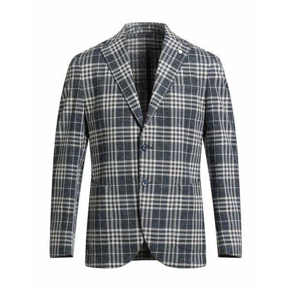 【送料無料】 ルイジ・ビアンキ・マントヴァ メンズ ジャケット&ブルゾン アウター Blazers Blue