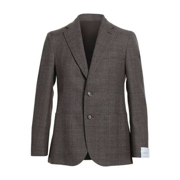 【貨物輸送無料】 カルーゾ メンズ 上衣＆上衣 アウター Blazers Brown
