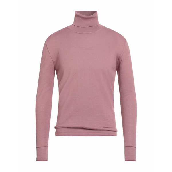 【貨物輸送無料】 メッサジェリエ メンズ 編み物\u0026プルオーバー アウター Turtlenecks Pink