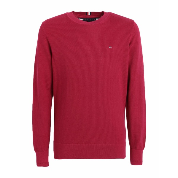 【貨物輸送無料】 トミー ヒルフィガー メンズ 編み物\u0026プルオーバー アウター Sweaters Red