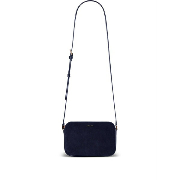 アニービン レディース ショルダーバッグ バッグ Elly suede bag Blue｜asty