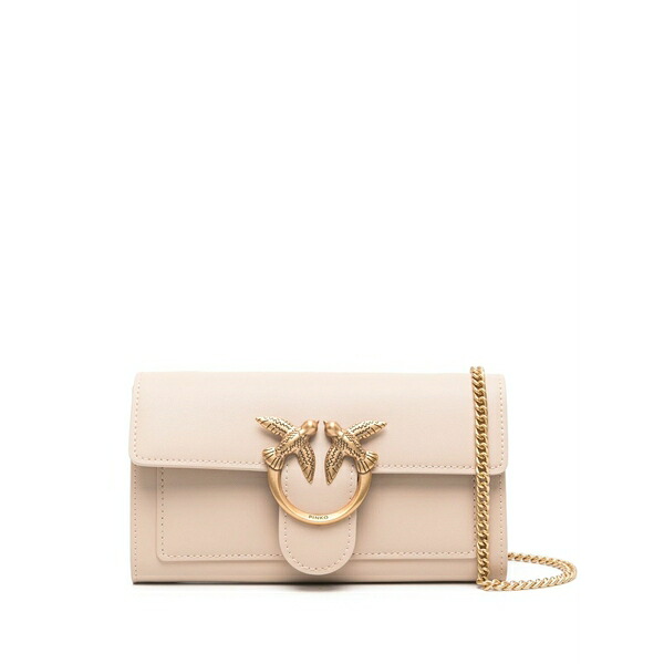 ピンコ レディース クラッチペダル御徒面子 御徒面子 Love one clutch bag Neutrals