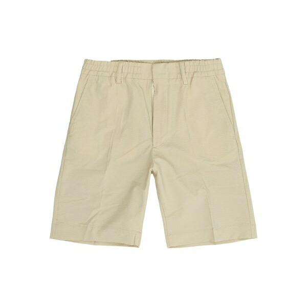 エヌエヌ77 メンズ カジュアルパンツ ボトムス Billie elastic-waistband shorts Neutrals|asty