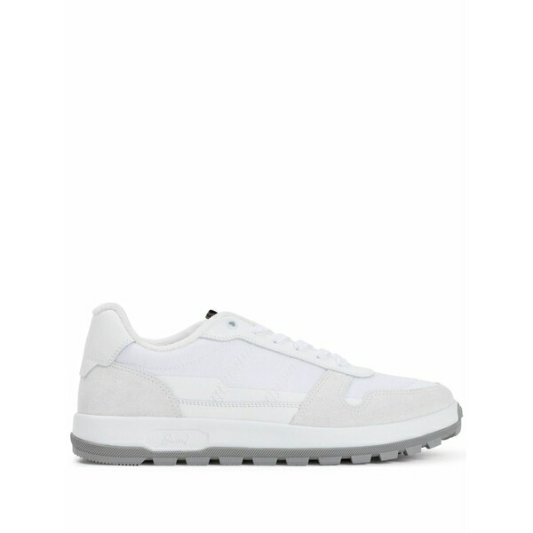 ブリオーニ メンズ スニーカー シューズ Crossing sneakers White