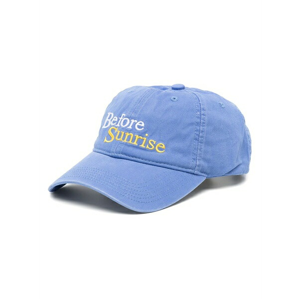 グラウンド ゼロ メンズ 帽子 アクセサリー Embroidered dad cap Blue｜asty