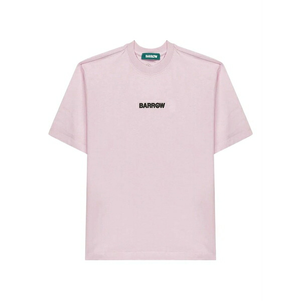 バロウ メンズ プルオーバー トップス Teddy-print t-shirt Pink