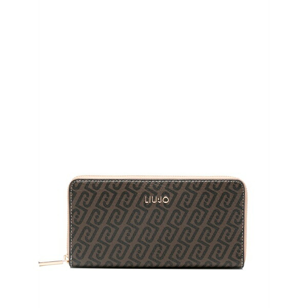 リュージョー レディース 札入れ 付属物 Large monogram zip wallet Brown レディース財布-バッグ・小物・ブランド雑貨-財布・ケース