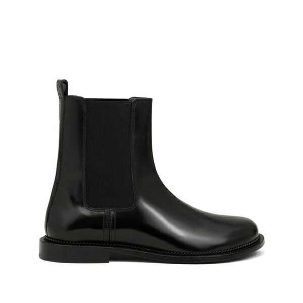 アミ メンズ ブーツ シューズ Anatomical toe chelsea boots Black|asty