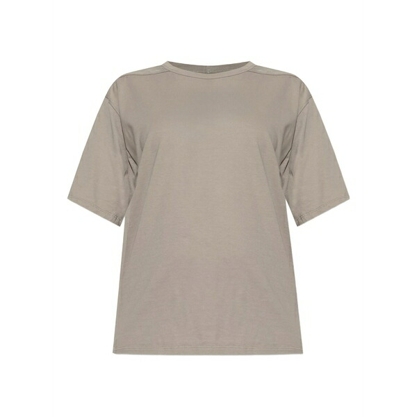 リックオウエンス レディース プルオーバー トップス Short-sleeve cotton t-shirt  Neutrals