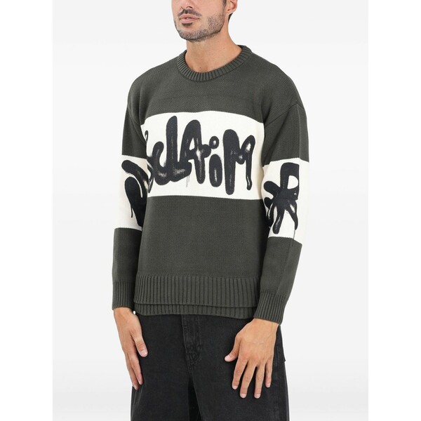 ディスクレイマー メンズ ニット\u0026セーター アウター Crew-neck sweater Green