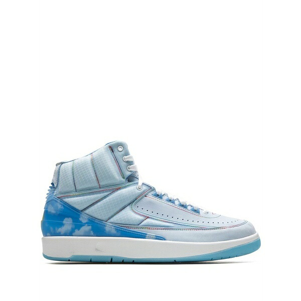 ジョーダン メンズ スニーカー シューズ X j balvin air jordan 2 sneakers Blue｜asty
